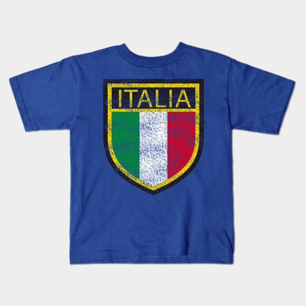 Vintage Italia Kids T-Shirt by Confusion101